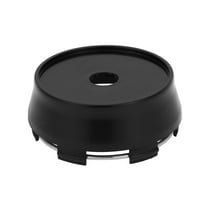 Unique Bargains Universal Car Wheel Center Hub Cap Rim Cover Hub Caps Snap-in Plastic 64mm 2.52" OD Matte Black