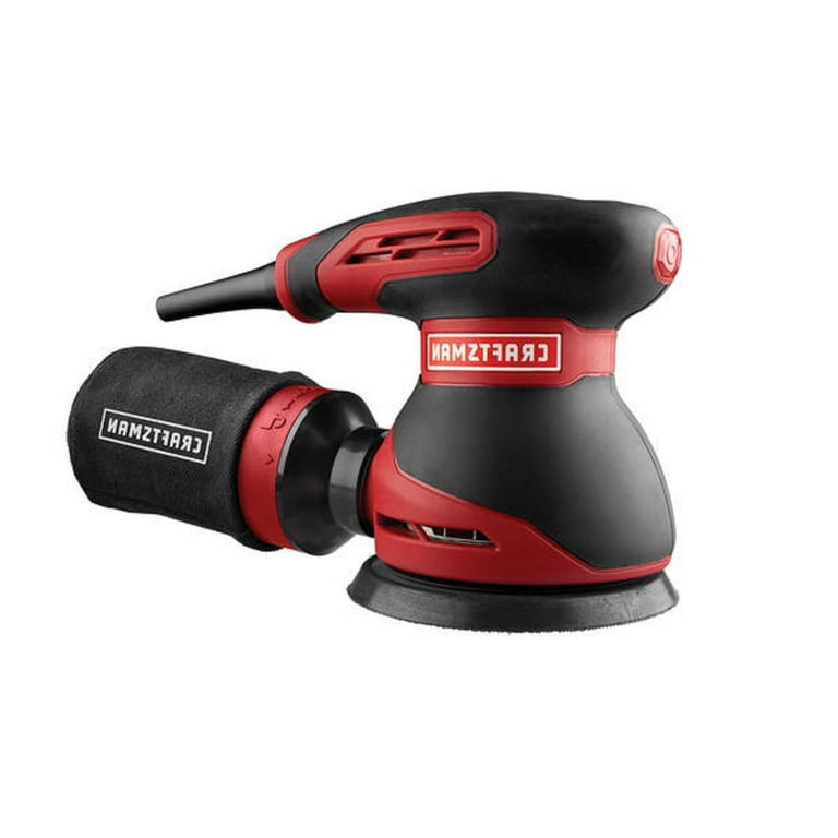 Craftsman ORBIT SANDER 2.8AMP 5 Orbital Palm Tool Dust Bag 2110