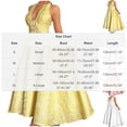 thumbnail image 2 of Lovzfmll Cocktail Dress for Women, Plus Size V-Neck Sleeveless A-Line, Party Maxi Dress Pink, M, 2 of 5