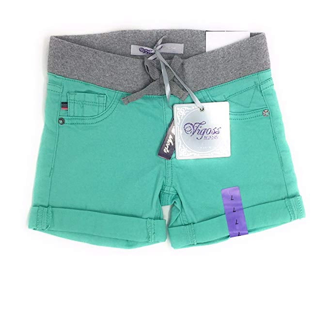 Pack of 2 VIGOSS Big Girls Knit Bermuda Shorts