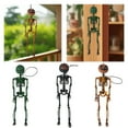 thumbnail image 4 of Halloween Pumpkin Head Skeleton Decor - , Hanging, Scary Design, for Party Home Garden Decor, 4 of 4