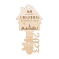 thumbnail image 1 of Dvkptbk Christmas Pendant Santa Snowman Christmas Tree Decoration Small Pendant, 1 of 2