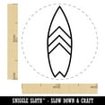 thumbnail image 2 of Stylish Surfboard Self-Inking Rubber Stamp Ink Stamper - Purple Ink - Medium 1 Inch, 2 of 7