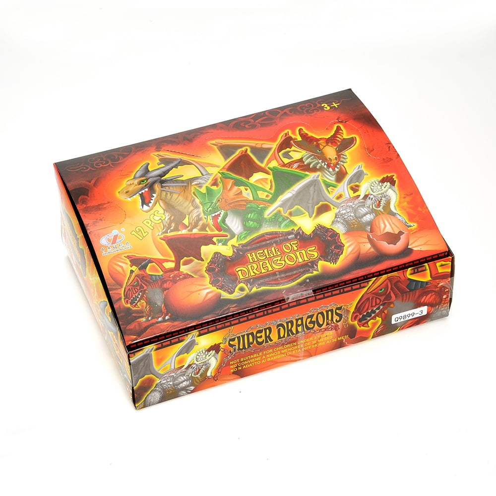 Prehistoric Past Dragon Figurine Puzzles in Jurassic Eggs - 12
