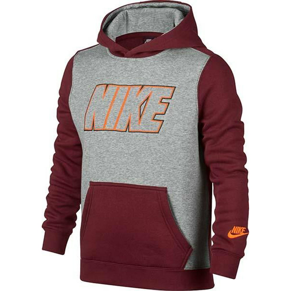 Nike - Nike Youth Boys Sportswear Training Pullover Hoodie 805503-677 ...