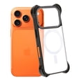 thumbnail image 3 of Funda, Mica, Carcasa Transparente Ultra Bounce Para Iphone 17 Pro Magsafe Negro Transparente, Ultra Resistente, Protector Alto Impacto, Mr. Gadgets, 3 of 7