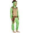 thumbnail image 3 of Men's Cactus Onesie Fleece Union Suit, 3 of 4