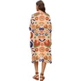 thumbnail image 6 of WIHOLL Women's Cover Up Floral Print Kimono Cardigan Loose Casual Blouse Summer Swimsuit Beach, 6 of 10