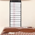 thumbnail image 4 of HONMEET Classroom Pocket Chart with Dry Erase Cards, Black Oxford Fabric Schedule Organizer for Teachers and Students’ Learning, 4 of 7