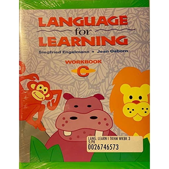 Pre-Owned Language for Learning Workbook C, 9780026746489, 0026746484, Paperback,