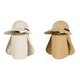 thumbnail image 1 of Sombrero Sol Desmontable Pesca Gorra de protección transpirable Ala ancha para viajes Marfil, 1 of 7