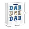 thumbnail image 4 of American Greetings Large Father's Day Gift Bag with Dad Tee Design, 4 of 4