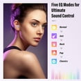 thumbnail image 4 of Sleep Earbuds Bluetooth 5.4 in Ear Smart Touch Screen Headphones, 48H Noise Cancelling Ear Buds with 5 EQ Modes, Mini Wireless Headphones Small Design for Side Sleepers, Clear Calls Earphones, IPX7, 4 of 9