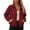 Red, variant on Tqcoqu Women's Outdoor Hiking Jacket,Water Resistant Windproof Running Camping Trekking Coat with Pockets,Army Green Women's S-XXXL