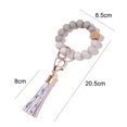 thumbnail image 2 of Silicone bead bracelet, key chain pendant, 2 of 5