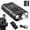 1PC, variant on High-Brightness Pocket Dual-Module Outdoor Flashlight, Portable LED Flashlight with Dual Switch Spotlight and Floodlight, 4 LED Beads, Magnetic Base, Battery Indicator for Hiking & Outdoor