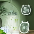 thumbnail image 4 of Needhep Fan With Adjustable,Oscillating Fan, Fan For Tent Camping, Small Window Fan, Small Fan Portable (Green), 4 of 7