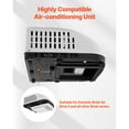 thumbnail image 6 of KFFKFF 15000 BTU RV Air Conditioning，65 dB Noise Diminishing Functionality, Compatible with Pre-existing AC Systems for Replacing Old Units, Ideal for Vans, Trailers, 6 of 9