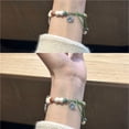 thumbnail image 4 of Suitable for Apple Watch S10 Strap New Chinese Cartoon Cat Applewatch987 Elastic IWatch Men and Women, 4 of 5