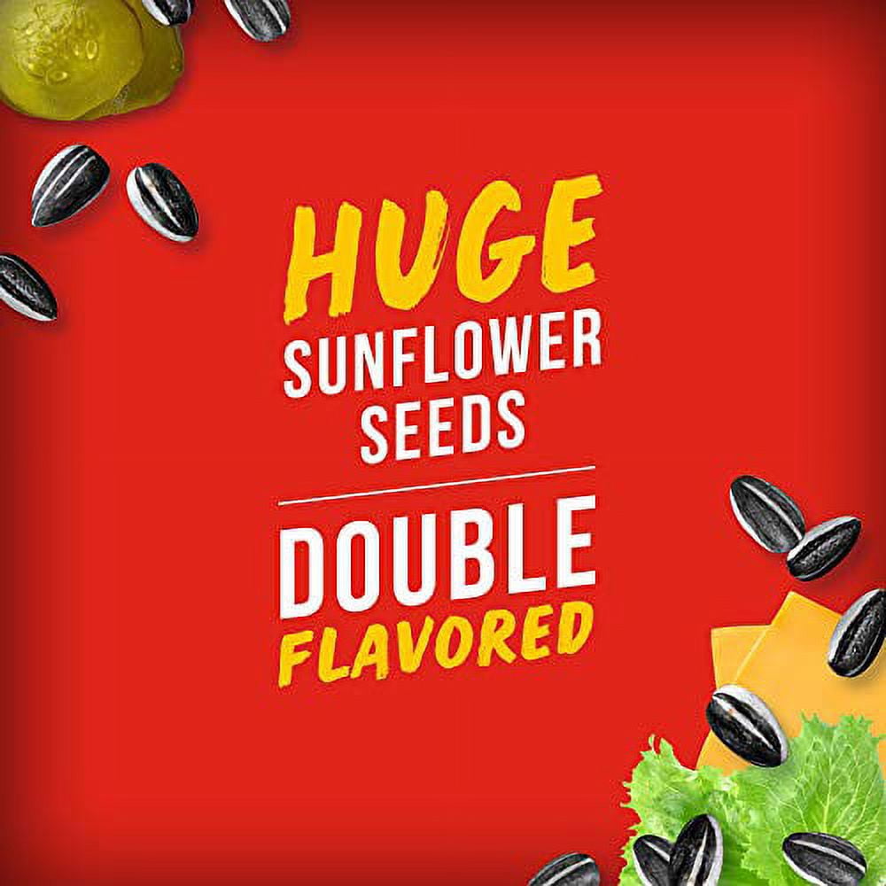 (Price/Case)Bigs 1601201006 Bigs Cheeseburger Sunflower Seeds 5.35 oz. (Pack Of 12)