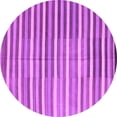 thumbnail image 1 of Ahgly Company Indoor Round Southwestern Purple Country Area Rugs, 5' Round, 1 of 4