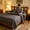💖 Dark Gray_Hot#88, variant on Double Layer Gauze Bed Sheet Twin XL for Dorm Room, Soft Wrinkle Resistant Waterproof Polyester Bedding, Colorfast Washable Single Bed Cover