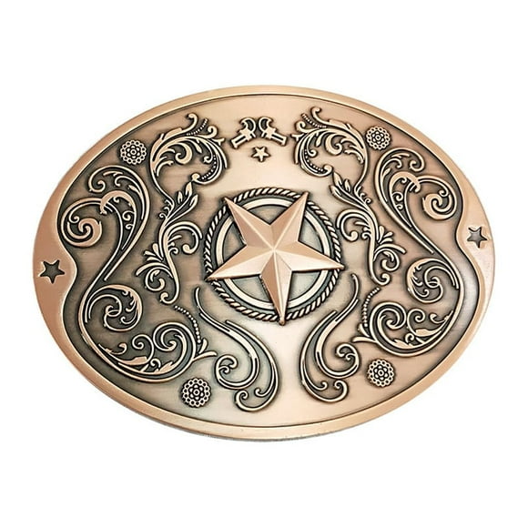 Metal Beer Headband Party Five-Pointed Star Shape Creative Belt Buckle Beer Rack