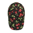 thumbnail image 4 of Daiia Sweet Red Cherry print Baseball Cap Men Women Golf Dad Hat Adjustable Original Classic Low Profile Hat Unconstructed Plain Cap, 4 of 9
