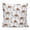 White, variant on Throw Pillow Covers 18x18 Inch, Desert Sand Camel Decorative Pillow Cases for Couch Sofa Bed, Summer Tropical Animals Vintage Beige Cotton Linen Square Home Decor Pillowcases with Hidden Zipper