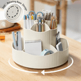 thumbnail image 4 of 11 Slots 360 Degree Rotating Desk Organizer, Pencil Pen Holder for Desk, Dual-Purpose Organizers and Accessories,, 4 of 8