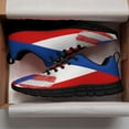 thumbnail image 3 of Puerto Rico Shoes Men Women Running Tennis Shoes Breathable Casual Puerto Rico Flag Sneakers Black Size 9, 3 of 5