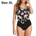 thumbnail image 1 of Traje de bikini de cintura alta con volantes e impresión floral de verano Fokelyi 222816-7, 1 of 4