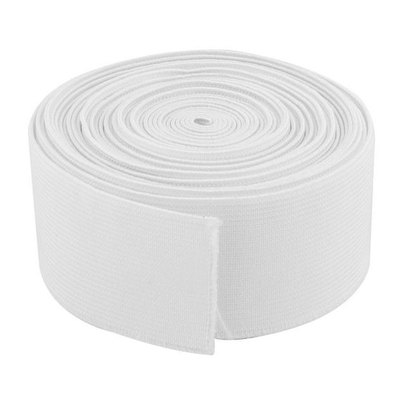 Unique Bargains Elastic White Sewing Stretchy Band, 6.12 Yards