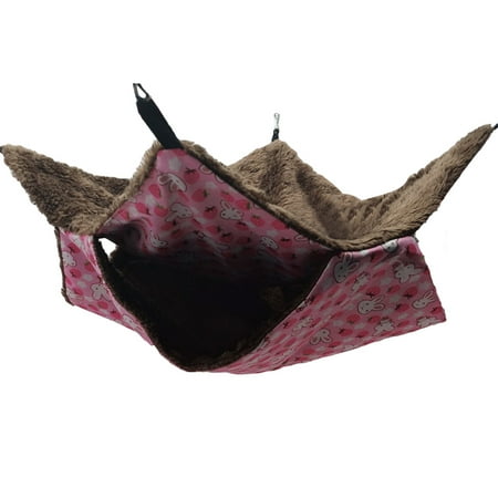 

Parrot Nest Snuggle Hut Bird Warm Double-layer Hammock Small Pet Winter Bed Cotton Stand Small Pet Warm Hut