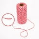 thumbnail image 2 of Cordón de cuerda de algodón de hilo de Navidad para envolver regalos, manualidades, 656 pies (multicolor) JFHHH pequeña, 2 of 5