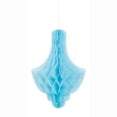thumbnail image 2 of Chandelier Tissue Paper Decoration, 14 in, Silver, 1ct, 2 of 5