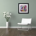 thumbnail image 4 of Trademark Fine Art 'Peace' Canvas Art by Design Turnpike, White Matte, Black Frame, 4 of 5