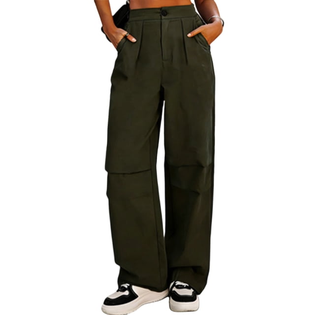 FRSASU Pantalon de Randonnée pour Femmes Léger Résistant à l'Eau Joggers de Voyage Séchage Rapide Pantalon de Travail Extérieur avec Poches