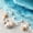 Sky Ivory, variant on Manfei Blue White Starfish Seashell Bow Twin Bedding for Kids Boys and Girls, Marine Animal Duvet Cover Set, Reversible 2pcs, 1 Duvet Cover and 1 Pillowcase