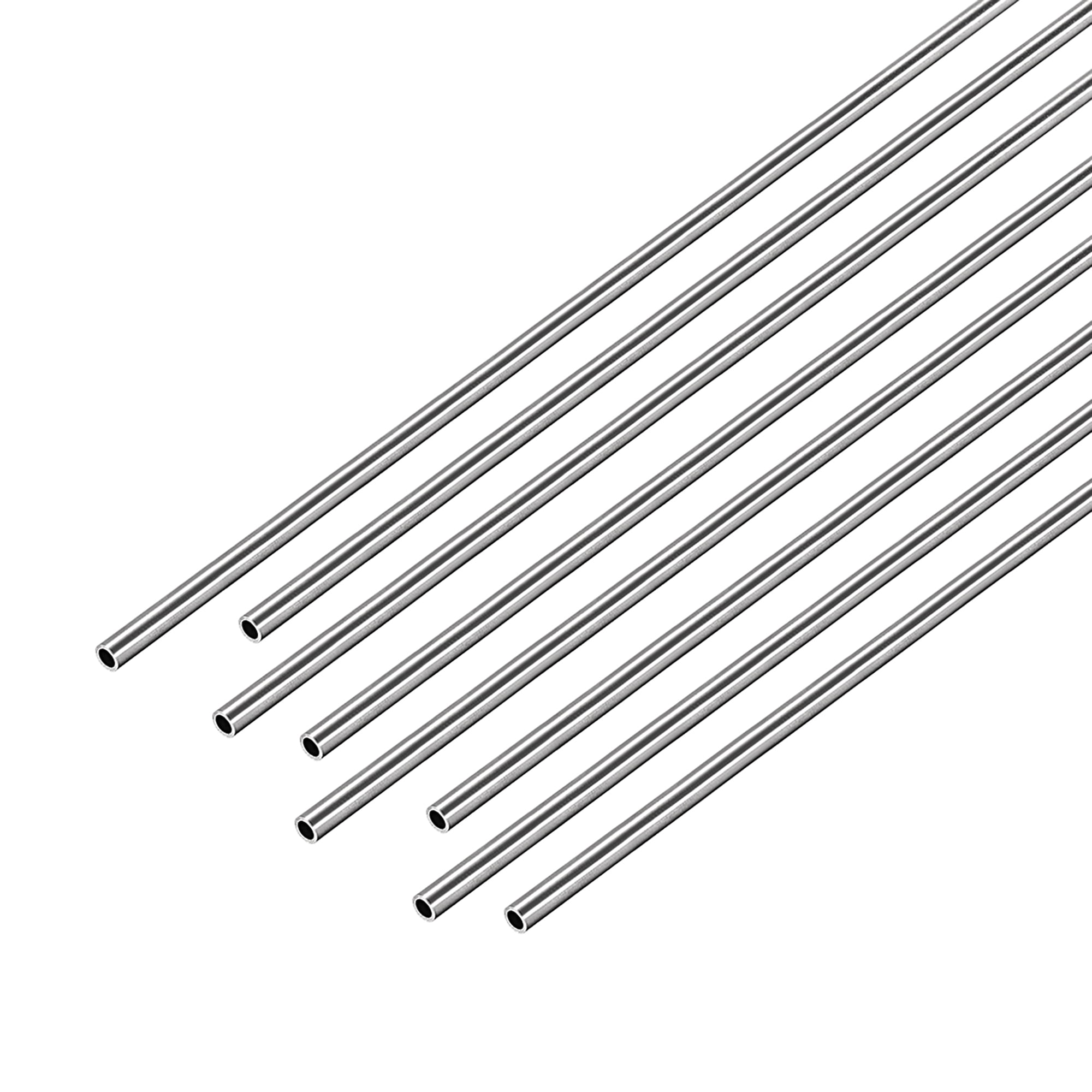 SS304 Stainless Steel Straight Tubing Pipe 1.8mm OD X 0.1 Wall-length by order