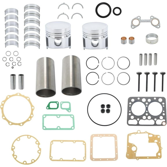 Genrics Engine Overhaul Repair Kit Z500 ZB500 Replacement for Kubota Tractor B5000 B5001 B5100