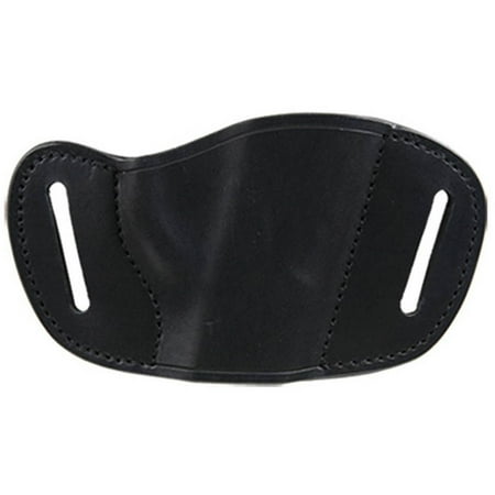 1911 Auto Frame - Bulldog Cases Molded Leather Belt Slide Holster Fits Medium Frame Semi-Autos (1911, Browning HP,Kahr P45 etc.)