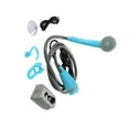 thumbnail image 3 of Pommeau de Pluie USB Rechargeable 12V Douche Électrique 12V Pratique Écologique Natation Randonnée Classique Bleu, 3 of 8