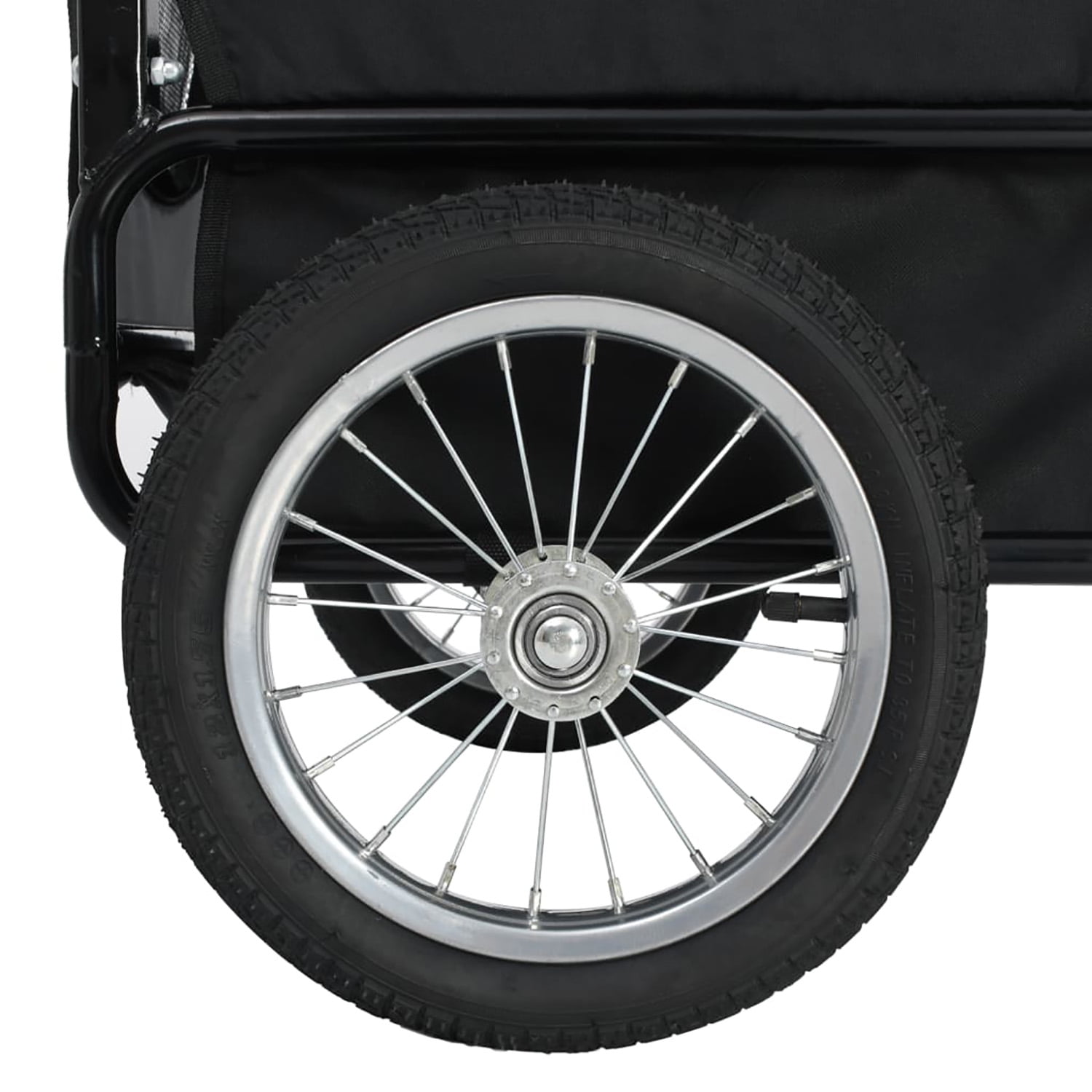 Pefilos 2-in-1 Dog Bike Trailer, Pet Stroller Bicycle Carrier w/Hitch, Suspension, Large Jogger with Visibility Flag and Reflectors, 55lb Weight Capacity, Red Pefilos 2-in-1 Dog Bike Trailer, Pet Stroller Bicycle Carrier w/Hitch, Suspension, Large Jogger with Visibility Flag and Reflectors, 55lb Weight Capacity, Red