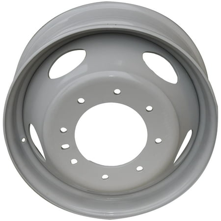Dorman 939-189 Steel 19.5 Wheel Rim 19.5 x 6-inch 8-Lug Gray for Specific Ford Models