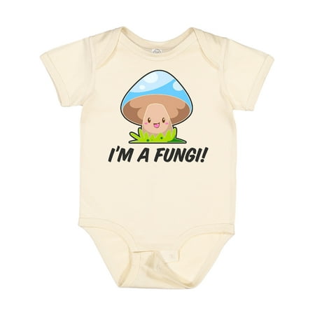 

Inktastic I m a Fungi with Mushroom Gift Baby Boy or Baby Girl Bodysuit