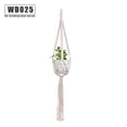 thumbnail image 1 of Yuarrent Cestas colgantes 100 hechas a mano, soporte para plantas, macramé, colgador de plantas, maceta para colgar en la pared interior, soporte para Jardín y Patio No.25 Yuarrent HA001777-25, 1 of 1