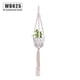 thumbnail image 1 of Yuarrent Cestas colgantes 100 hechas a mano, soporte para plantas, macramé, colgador de plantas, maceta para colgar en la pared interior, soporte para Jardín y Patio No.25 Yuarrent HA001777-25, 1 of 1