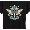thumbnail image 3 of Instant Message - Cicada Flowers - Women's Short Sleeve Graphic T-Shirt, 3 of 6