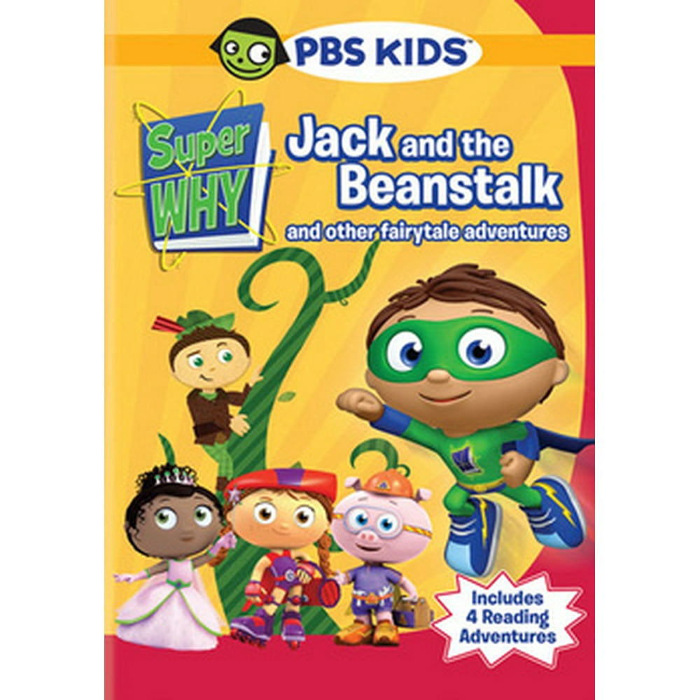 Super why jack and the beanstalk and other fairytale adventures dvd